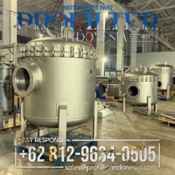 housing multi bag filter cartridge vessel ss304 ss316l  medium